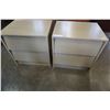 Image 1 : PAIR OF 2 DRAWER PINE NIGHT STANDS