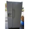 Image 1 : WHIRLPOOL WHITE 33 INCH SIDE BY SIDE REFRIDGERATOR WITH FREEZER, TESTED AND WORKING GUARANTEED