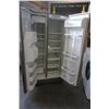 Image 4 : KITCHEN AID STAINLESS 36 INCH SIDE BY SIDE REFRIDGERATOR WITH FREEZER, TESTED AND WORKING GUARANTEED