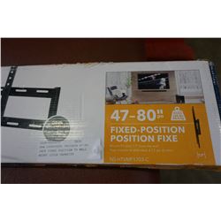 NEW OVERSTOCK INSIGNIA 47-80 INCH FIXED POSITION TV WALL MOUNT 120LB CAPACITY