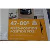 Image 2 : NEW OVERSTOCK INSIGNIA 47-80 INCH FIXED POSITION TV WALL MOUNT 120LB CAPACITY