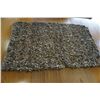 Image 1 : NEW 3X2 LIGHT BROWN LEATHER AREA CARPET HANDMADE FROM INDIA