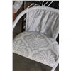 Image 2 : PAIR OF VINTAGE TUB CHAIRS, REUPHOLSTERED AND PAINTED