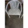Image 3 : PAIR OF VINTAGE TUB CHAIRS, REUPHOLSTERED AND PAINTED