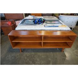 TEAK CABINET STAMPED MADE IN DENMARK, MISSING GLASS