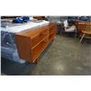 Image 3 : TEAK CABINET STAMPED MADE IN DENMARK, MISSING GLASS