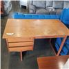 Image 2 : VINTAGE MCM TEAK 3 DRAWER DESK