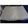 Image 4 : VINTAGE MCM BLUE BUTTON BACK LOVESEAT WITH PULL OUT BED