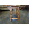 Image 2 : SMALL OAK DROP LEAF TABLE