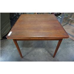 TEAK DRAW LEAF DINING TABLE