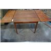 Image 3 : TEAK DRAW LEAF DINING TABLE