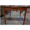 Image 5 : TEAK DRAW LEAF DINING TABLE
