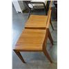 Image 6 : SET OF 4 WOOD DINING CHAIRS