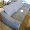 Image 7 : NEW CONTEMPORARY GREY FABRIC SOFA AND LOVESEAT, WITH REMOVABLE AND WASHABLE CUSHIONS, RETAIL $2499