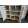 Image 2 : 7FT MAPLE GLASS DOOR CUPBOARD SHELF