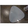 Image 3 : METAL GLASS TOP MODERN ENDTABLE