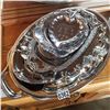 Image 2 : LOT OF SILVER PLATE TRAYS