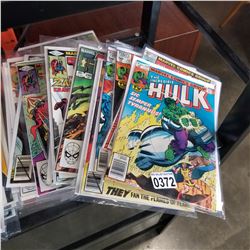 LOT OF HULK AND THOR COMICS