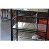 Image 2 : METAL AND GLASS SHELF