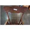 Image 2 : ANTIQUE PRESS BACK ROCKER