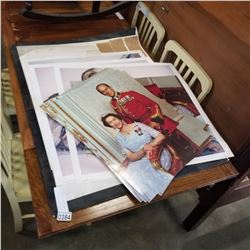 STACK OF ROYAL FAMILY PHOTOS