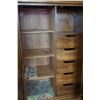 Image 2 : OAK 6 DRAWER ARMOIRE