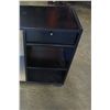 Image 2 : ROLLING BLACK 1 DRAWER STAND