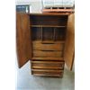 Image 2 : 4 DRAWER WALNUT WARDROBE