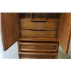 Image 3 : 4 DRAWER WALNUT WARDROBE