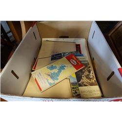 LOT OF VINTAGE PAMPHLETS, BA OIL REFINERY, IRON WORKERS, MANUALS, AND MAPS