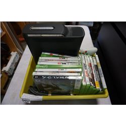X-BOX 360 CONSOLE W/ 16 GAMES AND CONTROLLER