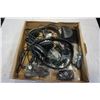 Image 1 : TRAY OF EARBUDS AND HEAD PHONES