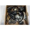 Image 2 : TRAY OF EARBUDS AND HEAD PHONES