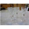 Image 2 : CRYSTAL DECANTER W/ 4 GLASSES