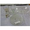 Image 1 : CRYSTAL SERVING PIECES AND DECOR