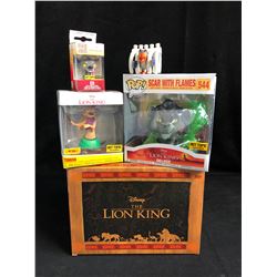 LION KING/ POP! TOY LOT (LION KING HOT TOPIC EXCLUSIVE...)