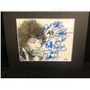 Image 1 : MULTI SIGNED JIMI HENDRIX PHOTO W/ SLASH, CLAPTON, GROHL, PETTY, J. PAGE + MORE (KIID COA)