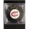 Image 1 : MONTREAL CANADIENS SIGNED HOCKEY PUCK