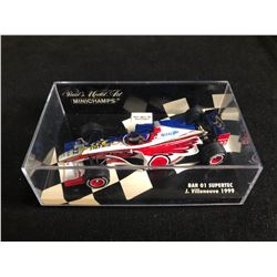 Minichamps Jacques Villeneuve 1999 #22 BAR 01 Supertec Zipper GP 1:43 Scale