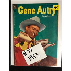 GENE AUTRY #77 (DELL COMICS) 1953