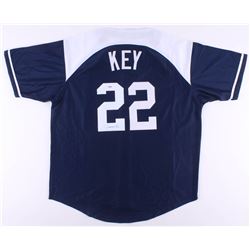 JIMMY KEY SIGNED YANKEES JERSEY (PSA COA)