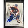 Image 1 : DALE HAWERCHUK SIGNED SP GAME USED EDITION HOCKEY CARD