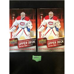 2015-16 UPPER DECK HOCKEY BLASTER BOX (OPEN)