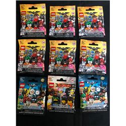 LEGO BATMAN MINIFIGURES LOT (1 MINIFIGURE PER PACKAGE)