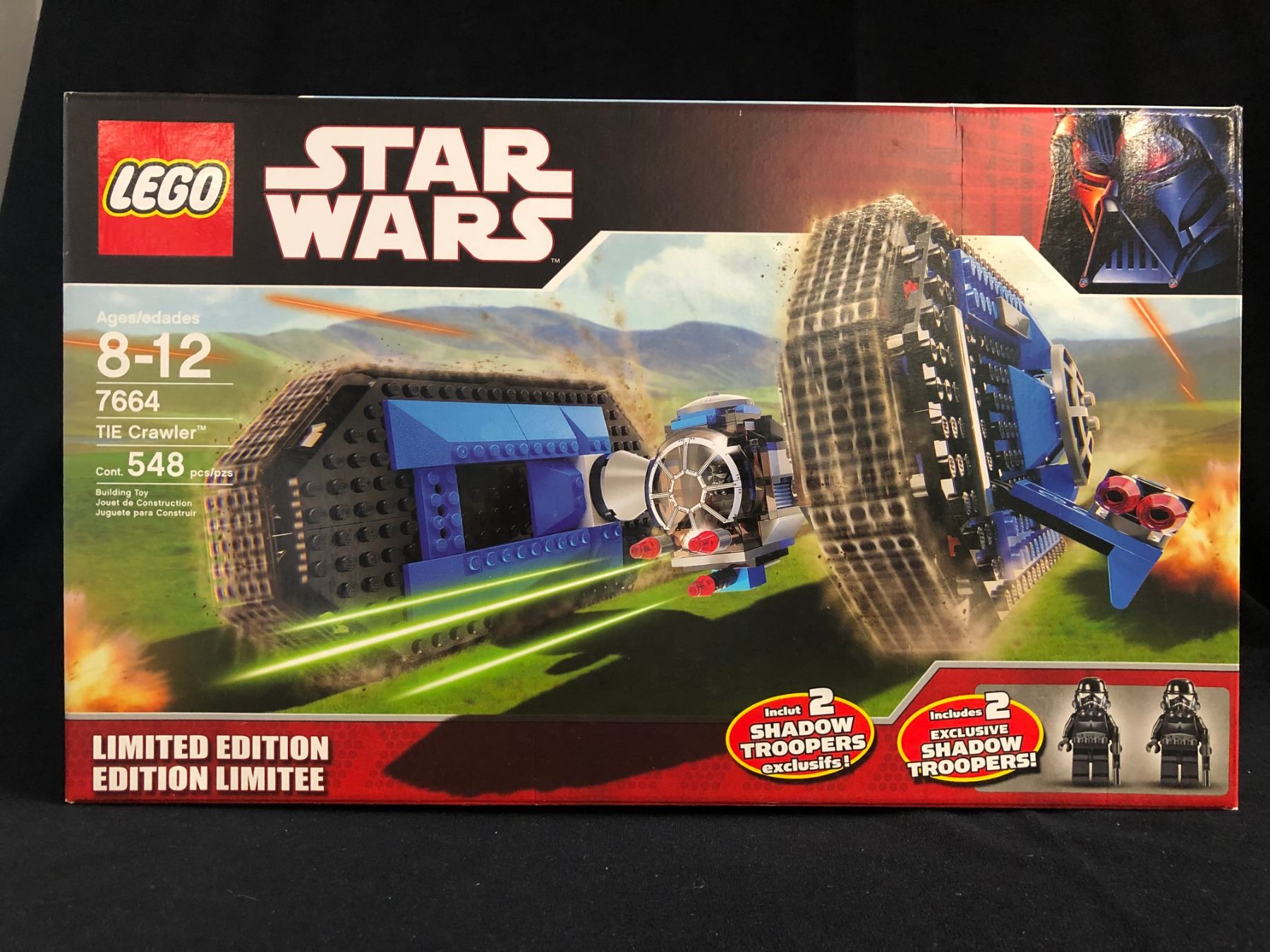 7664 Lego Star Wars TIE Crawler 7664 Limited Edition Shadow Trooper