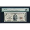 Image 1 : 1929 $5 San Francisco National Bank Note PMG 66EPQ