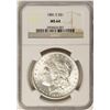 Image 1 : 1881-S $1 Morgan Silver Dollar Coin NGC MS64