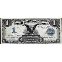 1899 $1 Black Eagle Silver Certificate Note