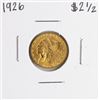 Image 1 : 1926 $2 1/2 Indian Head Quarter Eagle Gold Coin