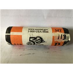 10 Dollar US Wrap Mint Roll Montana Denver